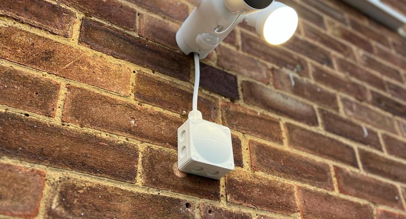 Google Nest Floodlight camera installation 